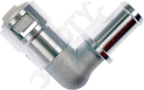APDTY 174800 Metal Heater Hose Connector 5/8 X 5/8, 90 Degree