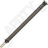 APDTY 174930 Rear 1-Piece Steel Driveshaft Assembly