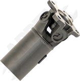 APDTY 174930 Rear 1-Piece Steel Driveshaft Assembly