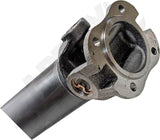 APDTY 174931 Rear 2-Piece Steel Driveshaft Assembly