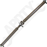 APDTY 174960 Rear 2-Piece Steel Driveshaft Assembly