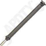 APDTY 174963 Rear 1-Piece Steel Driveshaft Assembly