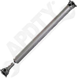 APDTY 174964 Rear 1-Piece Steel Driveshaft Assembly