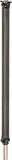 APDTY 174965 Rear 1-Piece Steel Driveshaft Assembly