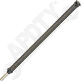 APDTY 174965 Rear 1-Piece Steel Driveshaft Assembly