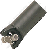 APDTY 174969 Rear 2-Piece Steel Driveshaft Assembly
