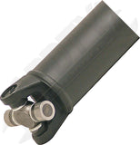 APDTY 174970 Rear 2-Piece Steel Driveshaft Assembly