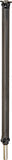 APDTY 174972 Rear 1-Piece Steel Driveshaft Assembly