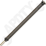 APDTY 174980 Rear 1-Piece Aluminum Driveshaft Assembly