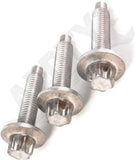 APDTY 174987 Water Pump Mount Bolt Set Of 3; Replaces 11510422128, 11510392553