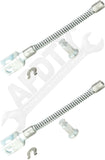 APDTY 174988x2 Parking Brake Cable To Lever Spring; Mounts In Brake Drum; 2-Pack