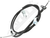 APDTY 174989 Parking Brake Cable Assembly; Rear Left (Driver-Side)