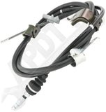 APDTY 174991 Parking Brake Cable Assembly; Rear Left (Driver-Side)