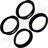 APDTY 175006 Door Seal 4 pc Kit Front and Rear