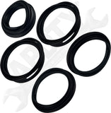 APDTY 175027 Door Seal 5 pc Kit Front Rear and Liftgate