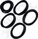 APDTY 175027 Door Seal 5 pc Kit Front Rear and Liftgate