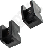 APDTY 175044 Universal Square Jack Stand Pads