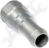 APDTY 175117 Metal Heater Hose Connector 3/4 Tube x 3/4 Hose