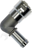 APDTY 175118 Metal Heater Hose Connector 3/4 X 5/8, 90 Degree