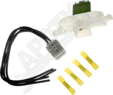 APDTY 175179 Blower Motor Resistor Kit With Harness