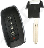 APDTY 175230 Keyless Entry Remote 5 Button