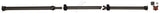APDTY 175233 Rear 3-Piece Steel Driveshaft Assembly