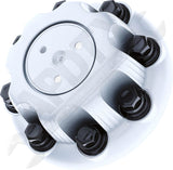 APDTY 175247 Center Wheel Cap Kit Gray