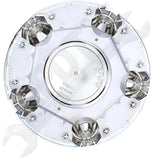 APDTY 175248 Center Wheel Cap Kit Chrome