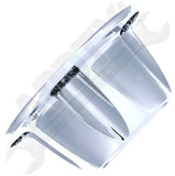 APDTY 175249 Center Wheel Cap Kit Chrome
