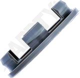 APDTY 175252 Center Wheel Cap Kit Brushed Aluminum