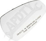 APDTY 175279 Passenger Door Mirror Glass