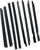 APDTY 175384 Belt Weatherstrip Kit Front Rear Left & Right