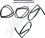APDTY 175386 Weatherstrip Kit Door Seals Belt Weatherstrips & Glass Run Channels
