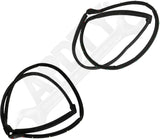 APDTY 175386 Weatherstrip Kit Door Seals Belt Weatherstrips & Glass Run Channels