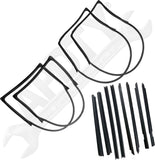 APDTY 175387 Weatherstrip Kit: Door Seals & Belt Weatherstrips