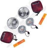 APDTY 175420 Headlight, Side, Parking, and Tail Lights Kit; Replaces LK3