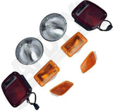 APDTY 175423 Headlight, Side, Parking, and Tail Lights Kit; Replaces LK8