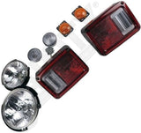 APDTY 175425 Headlight, Side, Parking, and Tail Lights Kit; Replaces LK10