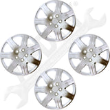 APDTY 175448 16 In. Wheel Cover Kit Gray