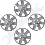 APDTY 175448 16 In. Wheel Cover Kit Gray