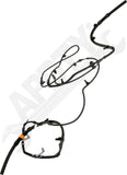 APDTY 175469 4WD Vacuum Harness Assembly