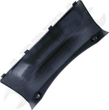 APDTY 175504 Trailer Hitch Cover Black