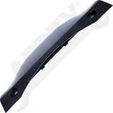 APDTY 175504 Trailer Hitch Cover Black
