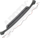 APDTY 175608 Black Hood Molding