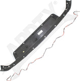 APDTY 175608 Black Hood Molding