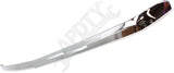 APDTY 175629 Chrome Hood Molding