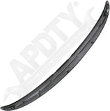 APDTY 175650 Black Hood Molding