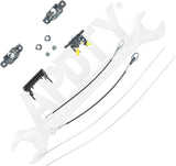 APDTY 175665 Tailgate Lock, Kit, Black