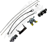 APDTY 175666 Tailgate Lock, Kit, Chrome
