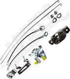 APDTY 175666 Tailgate Lock, Kit, Chrome